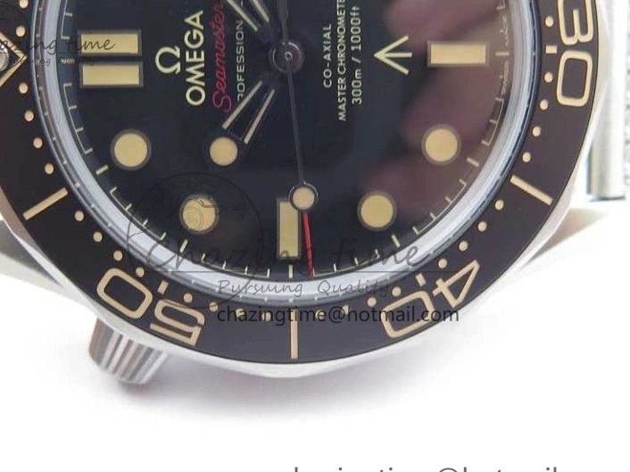 0524 Seamaster 300 “No Time to Die” Limited Edition ORF 1:1 Best Edition on SS Mesh Bracelet A8806 (Free Nato Strap) Durable 7866